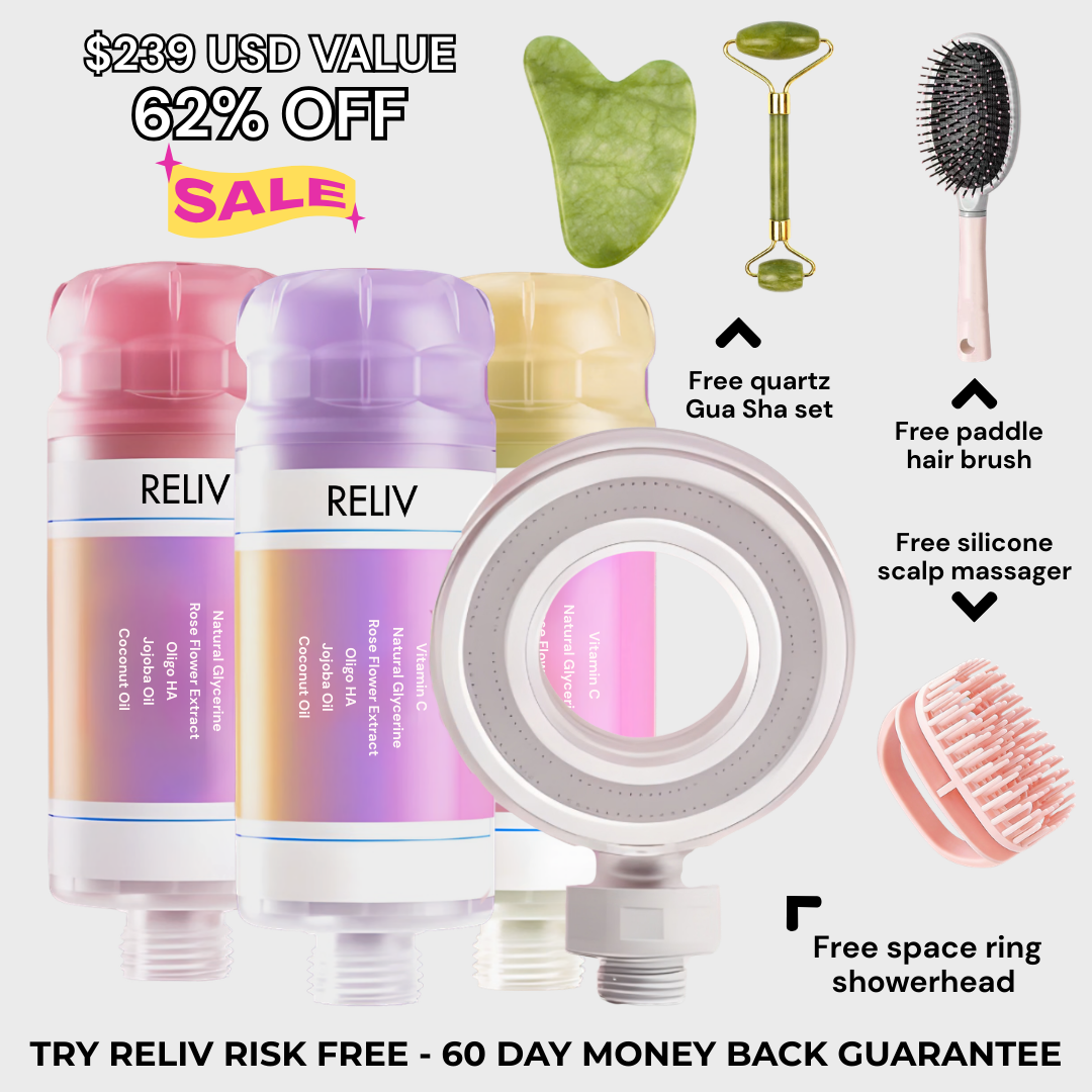 RELIV Aromatherapy Shower Filter (3-Pack)